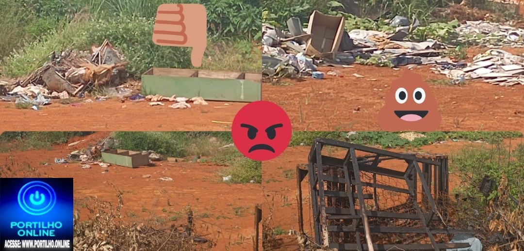 👉📢🤔❓🗣🚜💩🤢🤮🤬😡😠Boa tarde Portilho olha a situação da área verde do bairro jardim sul 3 um verdadeiro lixão.