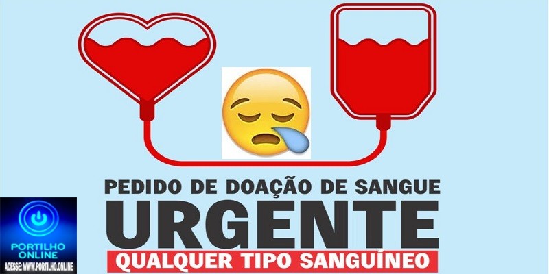 📢🚨 URGENTE! DOAÇÃO DE SANGUE NECESSÁRIA! 🚑🩸Vitima de acidente pede sangue…
