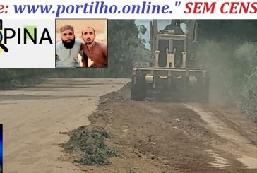 👉👏🙌🤝📢👍🚜Após o período chuvoso dar uma trégua, as estradas de Chapadão de Ferro recebem patrolamento🔍🕵🔎😱👀 “🐭💸sem propina💸🐁🐀🐭”.