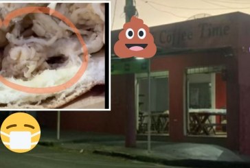 Padaria do nojo 🤮🤢🤮🤧😠😤Ai potilho comprei um salgado essa tarde de sexta feira dia, 28/02/25.