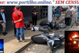 📢Vídeo…🤔🆘🚨🚒🚑🔥🤡😨😳🚔 TROMBOSE… Oi  Portillho  Bom dia Sobre o acidente no cruzamento: Cel João Cândido/Presidente vargas