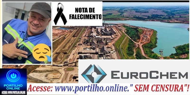 👉🗣📢👀⚖😪🚑🕯🔫💣☠☠👽EUROCHEM DENÚNCIA: Serra do Salitre: Mais um funcionário morre intoxicado com amônia