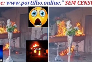 👉🗣👀🚔🚒😱👏👿🔥💥🔥🚨⚰🕯⚖🚓🚑VELÓRIO. CORPO É ENCENDIADO! Vídeo: facção invade velório no Ceará e põe fogo em cadáver de rival