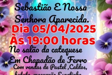 📢👉✍🤙🤝🙏👏🙌⛪Chapadão de ferro: Alisson  & Talita convidam para o terço, neste sábado dia 05/04)25
