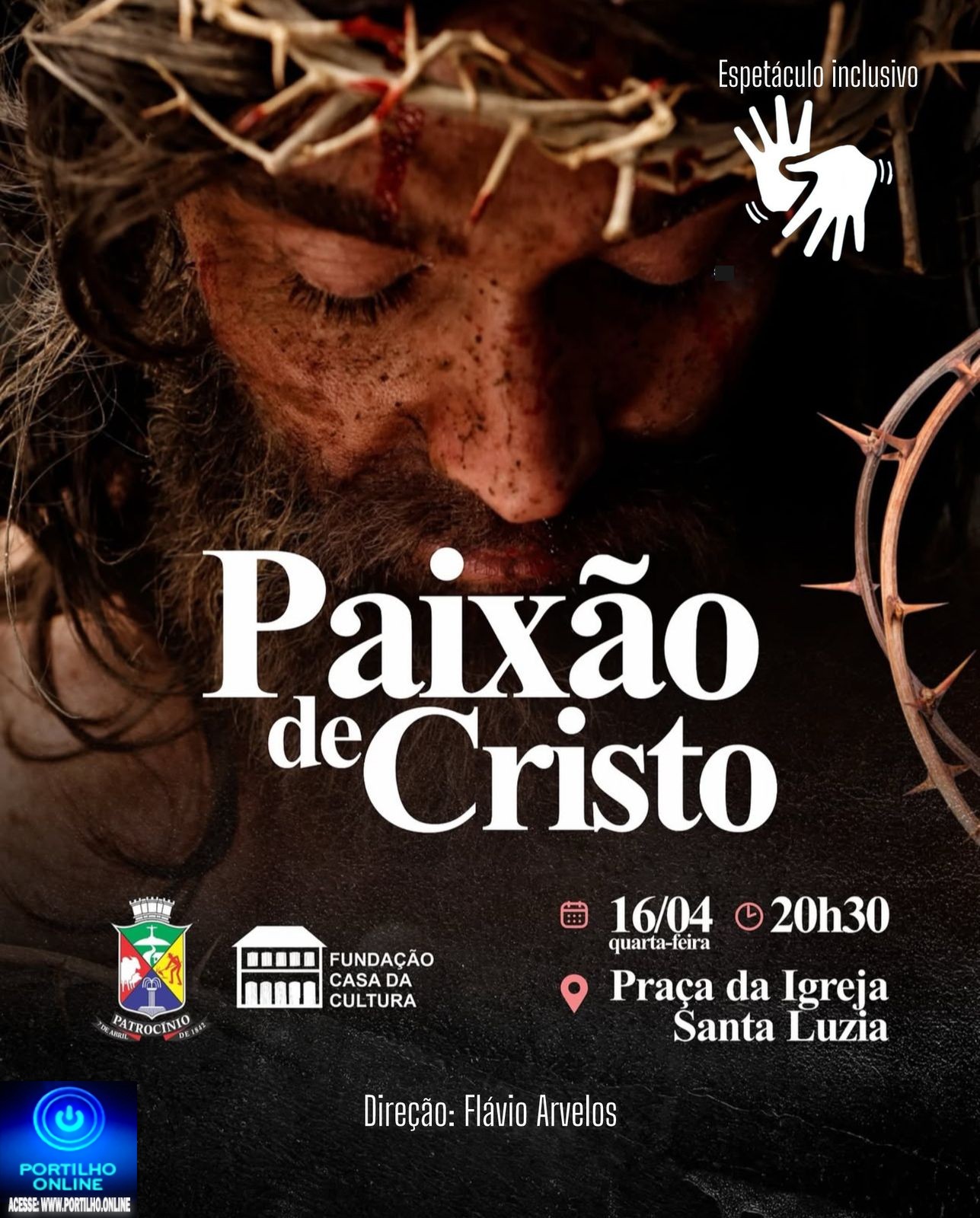 👉🙌👏🤝🎨🎭🤹🎬*Encenação da Paixão de Cristo: O Maior Ato de Amor de Todos os Tempos*