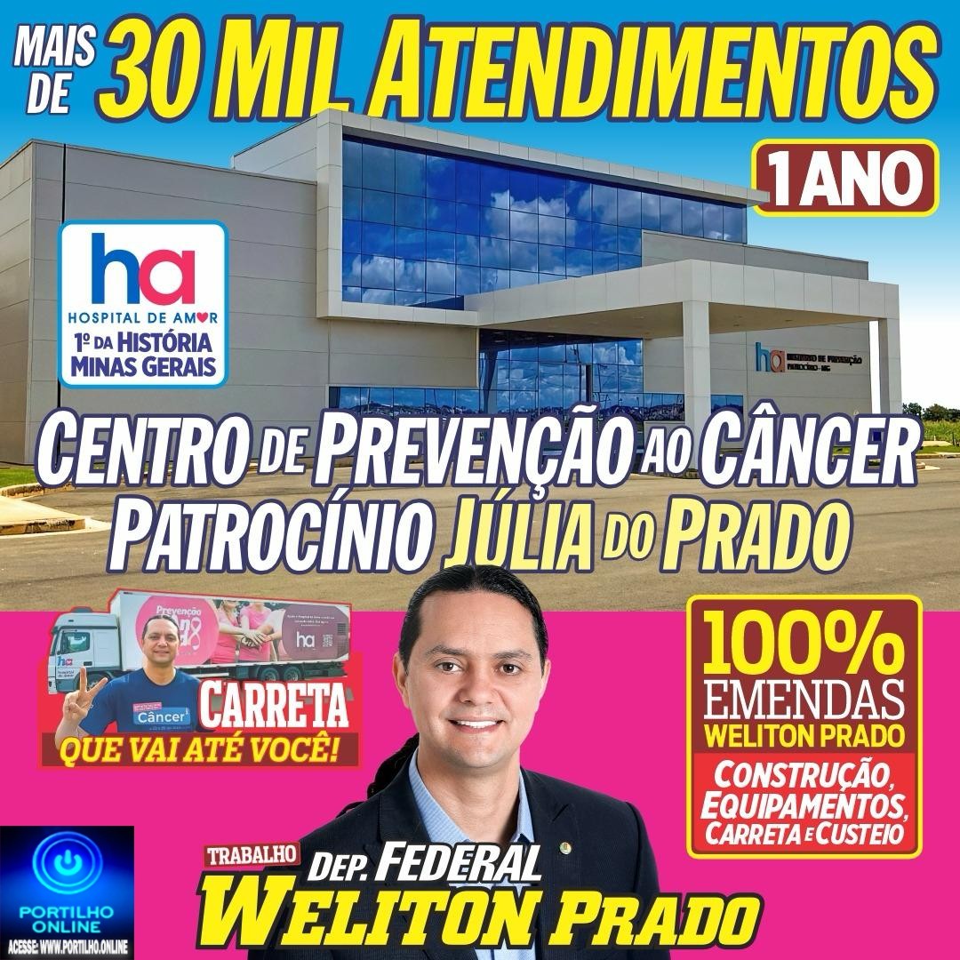👉👏🙏🤙🙌👍💊🔬💉*CONVITE!* *O CENTRO de PREVENÇÃO ao CÂNCER Hospital de Amor JÚLIA DO PRADO