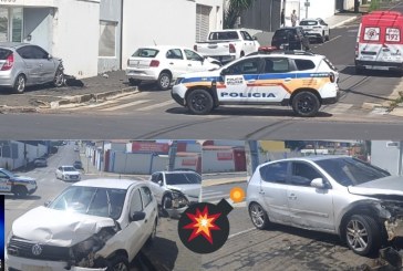 👉📢🚨🚑🤔🚔❓🚧🚢🚦Mais uma “Bicadas entre  Duas tocadoras” TROMBOSE… Acidente na Avenida do Catiguá com a Rua Elmiro Alves