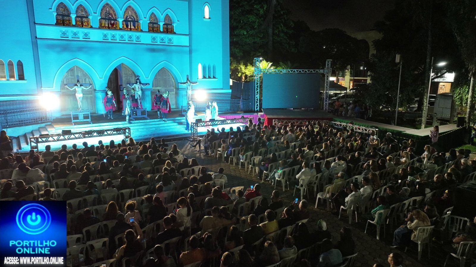 👉👏🙏🤙🙌👍📽📸🎤🎬🎨🎭🤹Prefeitura Municipal, por meio da Secretaria Municipal de Cultura e Turismo, apresenta a Paixão de Cristo