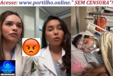⚖👿🚨🩺🩻🩸💊🧬💉🚑🩼😥 Vídeo: em hospital, alunas de medicina zombam de jovem transplantada 4 vezes