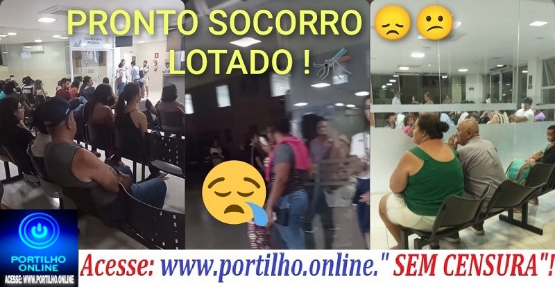 🫵🏻 Pronto Socorro municipal ⚖👿🚨🩺🩻🩸💊🧬💉🚑🩼�  “Portillho nós pacientes… Merecemos atendimento com respeito