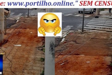 📢🗣😡🧐😠🔦🔌🕯👀🚨Bom dia, tudo joia?  Portilho, você poderia fazer uma matéria a respeito dos postes que estão sendo trocados