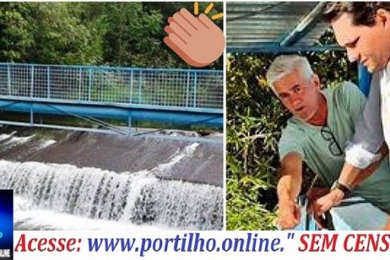 👉📢👍👏✍🤙💦💧🌨Promessas sendo efetivadas da atual administração sobre o melhoramento de capitação d’agua com a construção da nova barragem após 60.