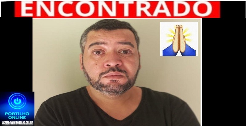 📢👉👀🧐🤔👏👊🙌🙏ENCONTRADO: Wellington José Caixeta, 44 anos