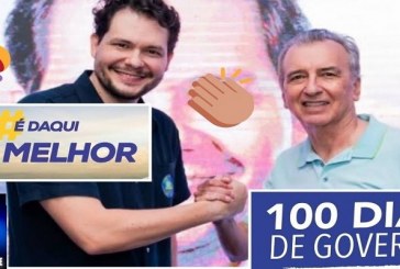 👉RENOVAÇÃO E PROGRESSO📢👏🤝✍🙌🎈🇧🇷1⃣0⃣0⃣🇧🇷Cem dias de administração de Gustavo Brasileiro e Maurício Cunha