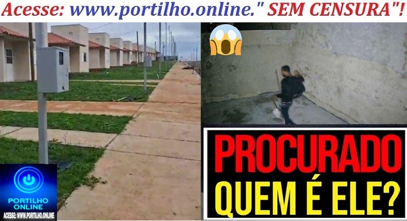👉📢 Você 🫵 reconhece esse ladrão?🗣🚨🚔⚖🔍🕵🔎🕯🔌💡🔦Portillho Olha a foto do indivíduo. Moradores do bairro da Pizolato reclamam da escuridão