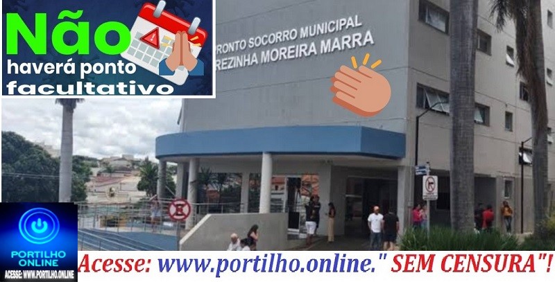 🫵🏻 Sem Ponto ” facultativo no Pronto Socorro municipal ⚖👿🚨🩺🩻🩸💊🧬💉🚑🩼� sexta-feira feira dia normal sem ponto facultativo