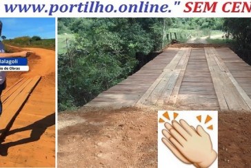 👉👊👏🙌🤝👏👏👏👏🫱🏻‍🫲🏿Secretario de Obras Thiago Malagoli mostra como se faz uma ponte que atenda o produtor rural.