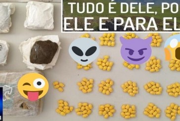 👉👁👿🚔🚨📢🧐⚖😱😡🤔❓🔍🔎🕵🕵É ‘ DELE ESSAS DROGAS’?ECSTASY E K-9 Portillho, dizem que essas drogadas é do  ” famoso Gustavinho”. Neto de ex-funcionário da secretaria de agricultura.