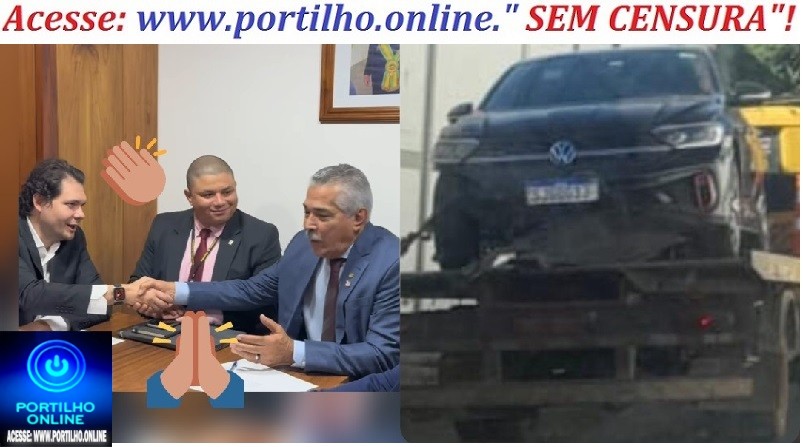 👉🚨⚖👀🗣🚔🚒🚑Carro oficial do prefeito Dr. Gustavo Brasileiro sofre acidente; prefeito não estava no veículo