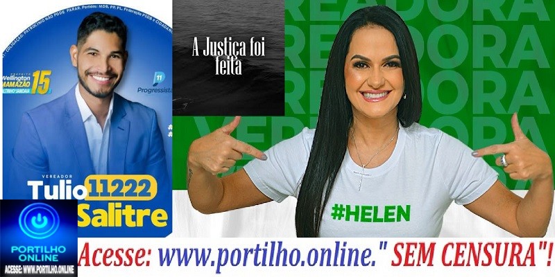 👉📢🤝👏⚖😳😱🤔👏👏”Cassação de Túlio de Salitre: Portilho parece o alecrim dourado — nasceu no campo sem ser semeado”