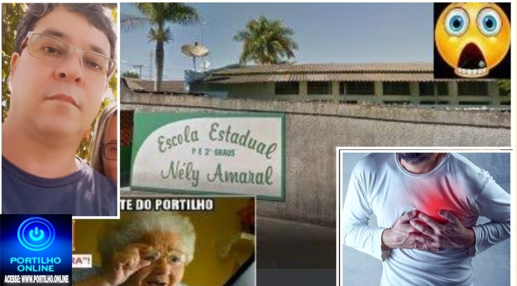 👉🚨🚓🙀📢🚑😱😳👀🤔🚒🚑🕯Professor após mal súbito em escola estadual Nely Amaral é socorrido