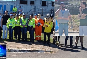 📢🤝👍👏✍👉🚨🚧🚦🛑🚏🚂Prefeito Dr Gustavo Brasileiro, marca presença Campanha Maio Amarelo: