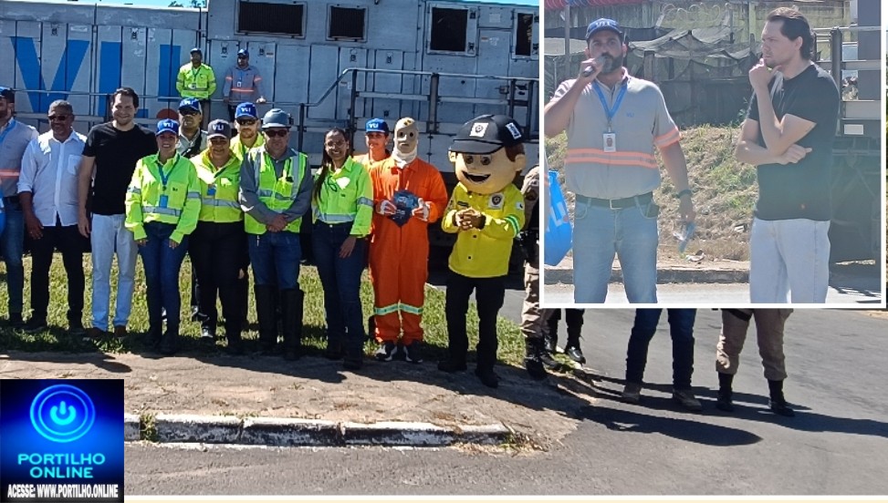 📢🤝👍👏✍👉🚨🚧🚦🛑🚏🚂Prefeito Dr Gustavo Brasileiro, marca presença Campanha Maio Amarelo: