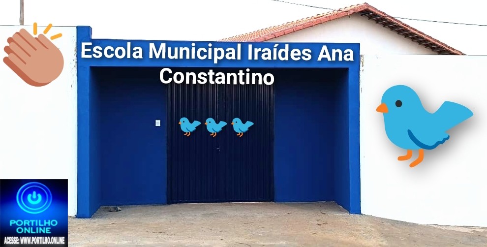 👉📢✍🗣❓🚧👊👊👏👏👏 Prefeito Gustavo Brasileiro, em breve estará entregando a nova Escola Municipal Iraídes Ana Constantino, no Bairro M. N.