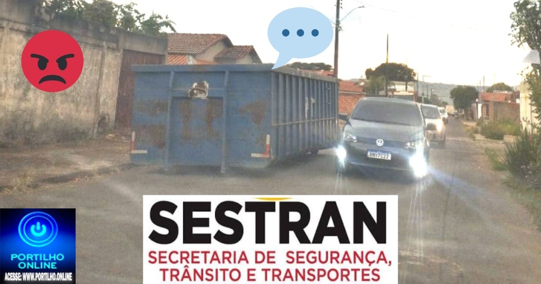 📢👉😡🚔⚖🚨😱🚧🧐🔎🕵🔍🗣🚧🛑🚦Quem é esse ” tocador de caçamba” que insiste em interromper a via pública?