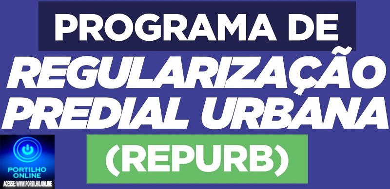 👉🙌🤙👏🚧✍👉👏👏👏Notícias 📰 🗞 Prefeitura de Patrocínio lança o Programa de Regularização Predial Urbana (REPURB)