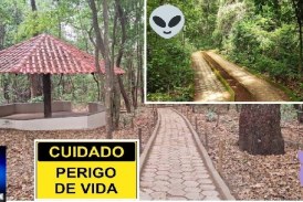 👉👀🚧🔎🕵🔍📢🚨😡🚔⚖🚨😱Portilho. No Parque Florestal da Matinha também tá a maior maresia