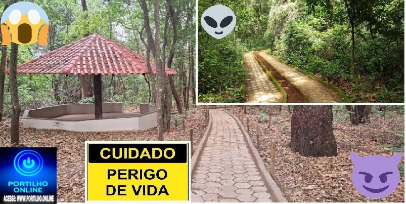 👉👀🚧🔎🕵🔍📢🚨😡🚔⚖🚨😱Portilho. No Parque Florestal da Matinha também tá a maior maresia