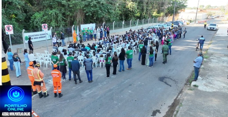 👉🌪🤝🚧✍Prefeitura realiza a Semana do Meio Ambiente 2025 com foco em educação ambiental para estudantes