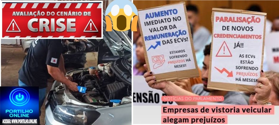 👉🚦🚔🔍🕵🔎📢🚨🚧👀🧐❓🚦🛑🚏Crises nas empresas terceirizadas de vistoria veicular