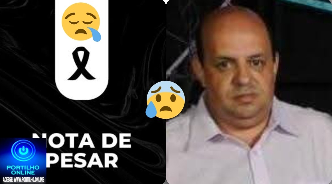 ⚰ 🕯😔😪👉 NOTA DE PESAR. 😱😭 😪⚰Nota de Pesar  amigo: Geraldo Magela Gonçalves ( Magela 59 anos)