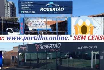 👉📢❓⁉🔎🕵🔍⚰🕯🎬Robertão do Lava-Jato: tanto o lava-jato quanto a garagem com apenas três carros estão fechados