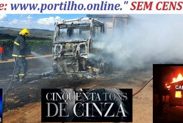 👉📢🕵🚀😱🗣🔥🌬🚒🚒🚒“Bombeiros chegaram a tempo de apagar as cinzas”: só que não. Caminhão vira churrasco completo na MG-188