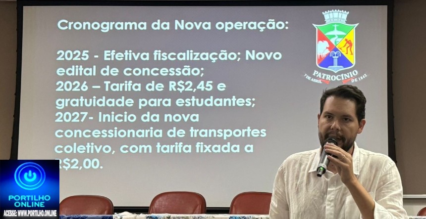 🫵👏🚌👍🫴🙌🫵✍🤝 Prefeito de Patrocinio, anuncia terminal central de ônibus 🚍🚌 no antigo terreno da rodoviária no centro da cidade