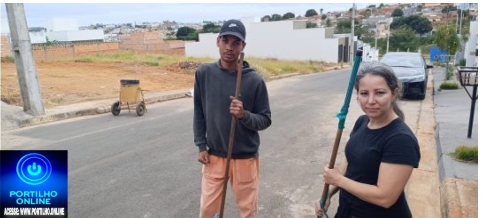 👉👍👏👊🤝🙌📢👏👏Após a LAPADA e nove meses sem varrição, Bairro Jardim Vitória volta a receber o serviço