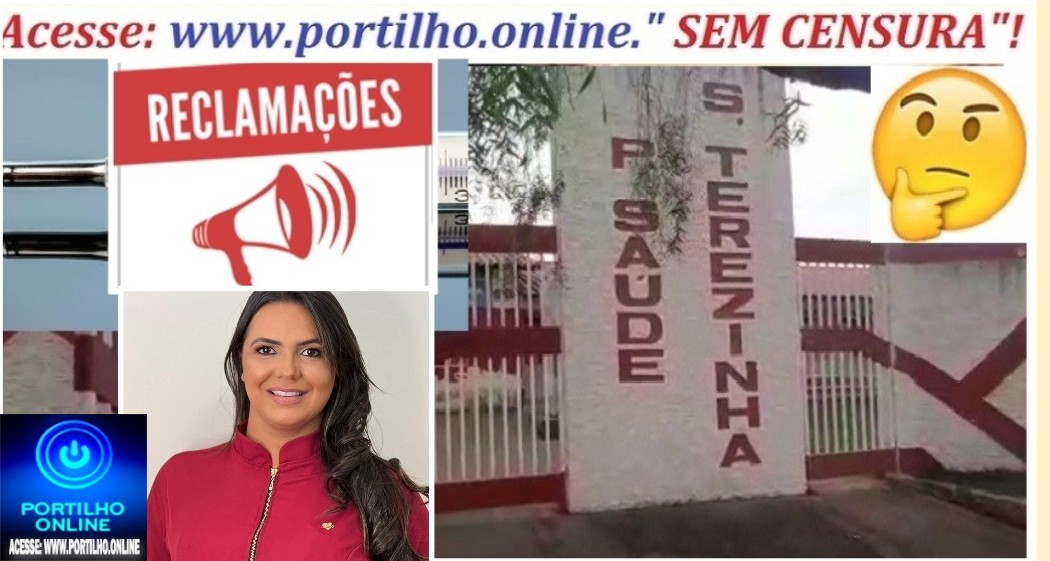 👉❓📢🚨😡🗣😱💉Assunto: parente de vereador gritando com pacientes e colegas.🫵📢🗣🩺🩻💊🌡 Portilho queria fazer mais uma reclamação do posto Santa Terezinha