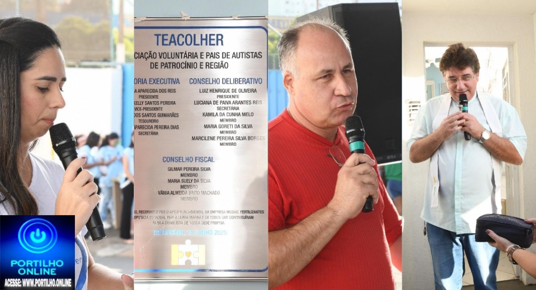 👉📢👏👍🙌✍🙏🤝📐🙏🏆📏📐Nova sede da TEAcolher fortalece rede de apoio à comunidade autista no município