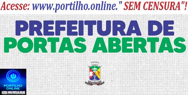 👉📢👏🤝🔎🕵🔍✍👀🗣Notícias 📰 🗞 da Prefeitura: Governo Municipal realiza nova edição do Prefeitura de Portas Abertas com moradores de quatro regiões no dia 09 de julho
