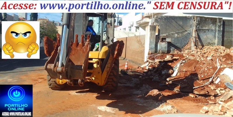 📢👉🗣😡😠🚧👎🤢🤮👊📸🚨 Portilho Pública aí, ó: os porcões detonando a rua! 😤