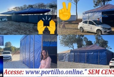 👉📢👏🆘🫵⛺⛺⛺As três ⛺ ⛺ ⛺ Barracas dos Romeiros 🏕 🏕 🏕 prometido pelo prefeito Dr Gustavo