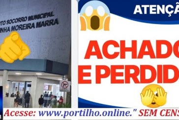 👉😱📢🫵😱 ACHADOS, PERDIDOS,  ESQUECIDOS NO PRONTO SOCORRO MUNICIPAL DE CAPACETE, CHAVES E DOCUMENTOS“🫵📢🤔