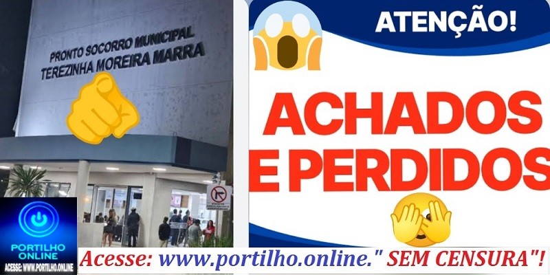👉😱📢🫵😱 ACHADOS, PERDIDOS,  ESQUECIDOS NO PRONTO SOCORRO MUNICIPAL DE CAPACETE, CHAVES E DOCUMENTOS“🫵📢🤔