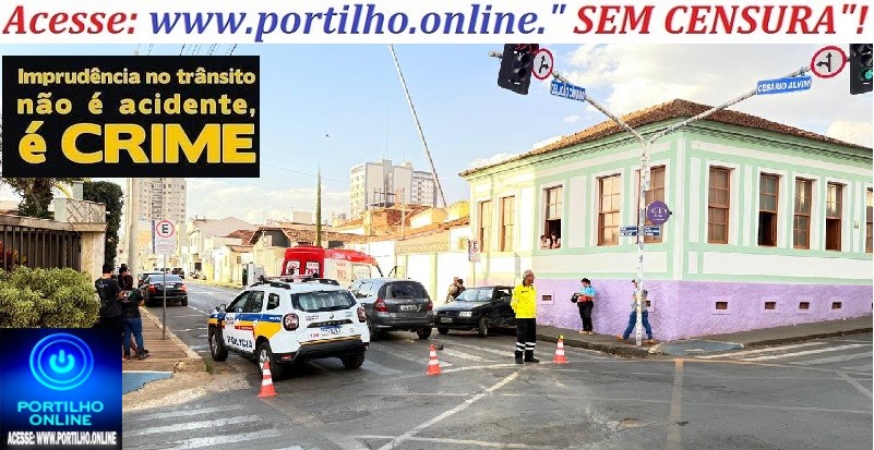 👉 Acidente 👉🚔🚨🚛✍🚧🚦🚒🚑 no cruzamento Cesário Alvim x Coronel João Cândido: até quando?