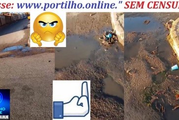 👉🤬😱📢🤢🤮🤧😡😠Moradores cobram fim do descaso com esgoto a céu aberto na Avenida Joaquina Marra de Carvalho