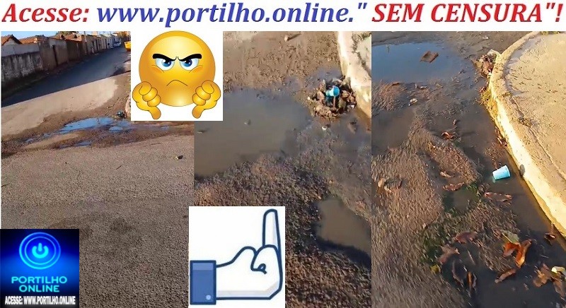 👉🤬😱📢🤢🤮🤧😡😠Moradores cobram fim do descaso com esgoto a céu aberto na Avenida Joaquina Marra de Carvalho