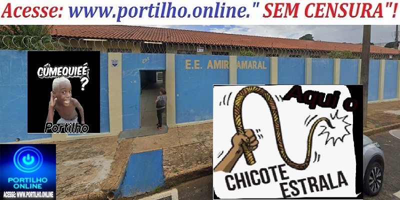 ESCOLA ESTADUAL AMIR AMIRAL! 💥⚖😈👺👿🚨🚔O CHICOTE ESTRALOU E O BAMBU GEMEU!!!👀🚨📢🚔🚓🚓⚖👁🚀